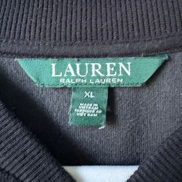 Ralph Lauren Women's Black and White Velour Jacket - Picture 6 of 8